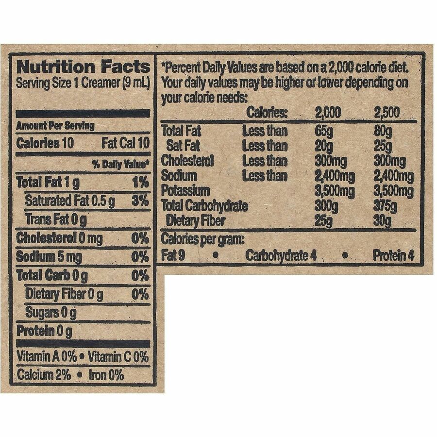 Green Rabbit Pre-Measured Mini-Cup Coffee Creamer