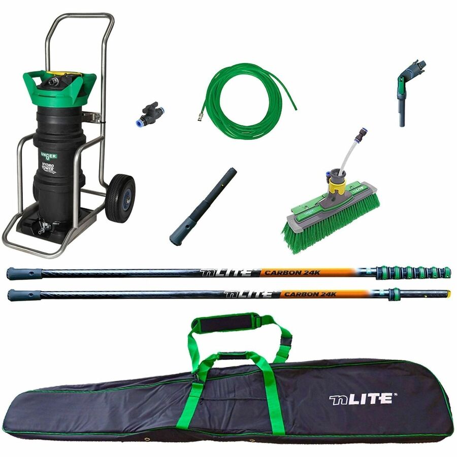 Unger HydroPower Ultra Large Carbon 39' Kit