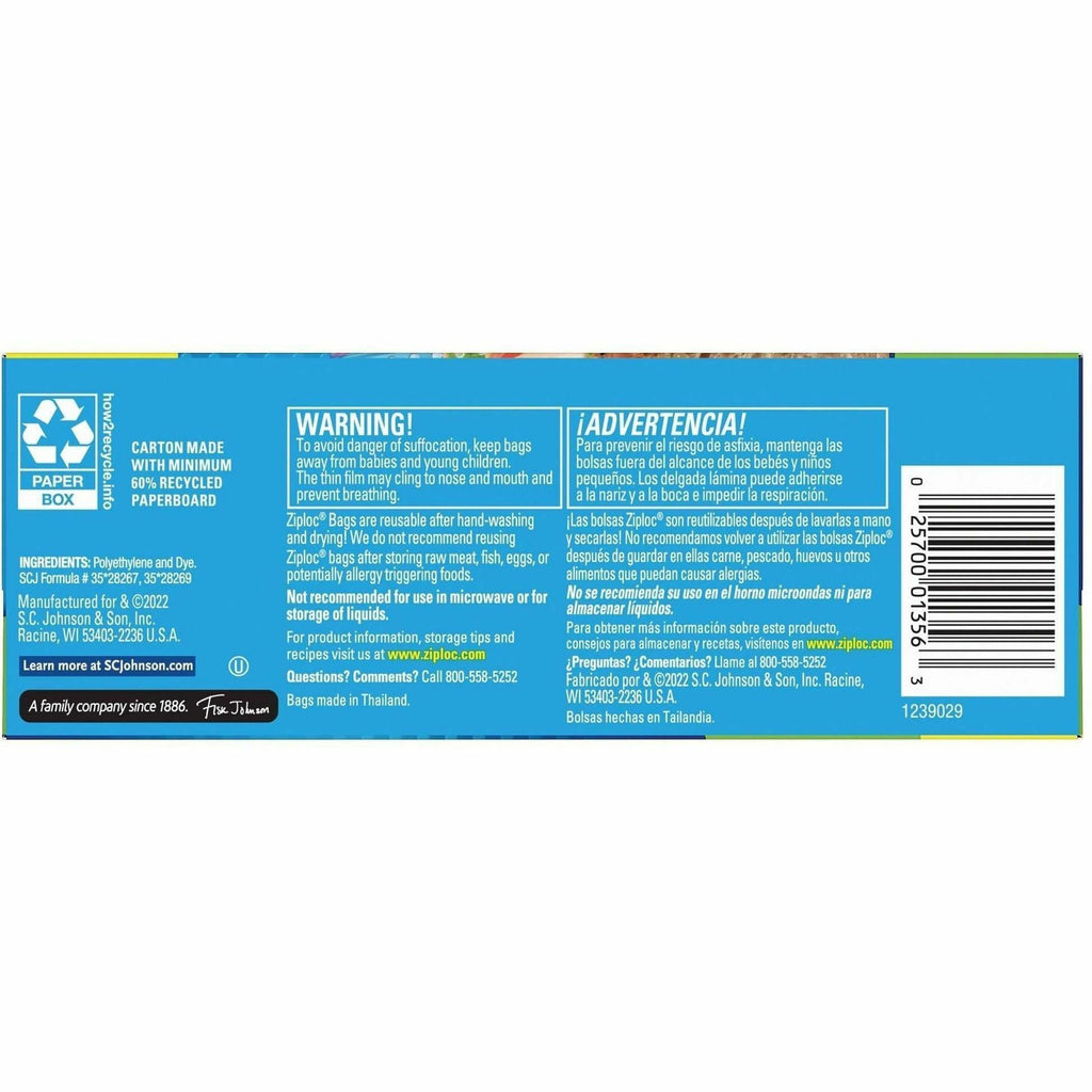 Ziploc® Grip n' Seal Freezer Bags