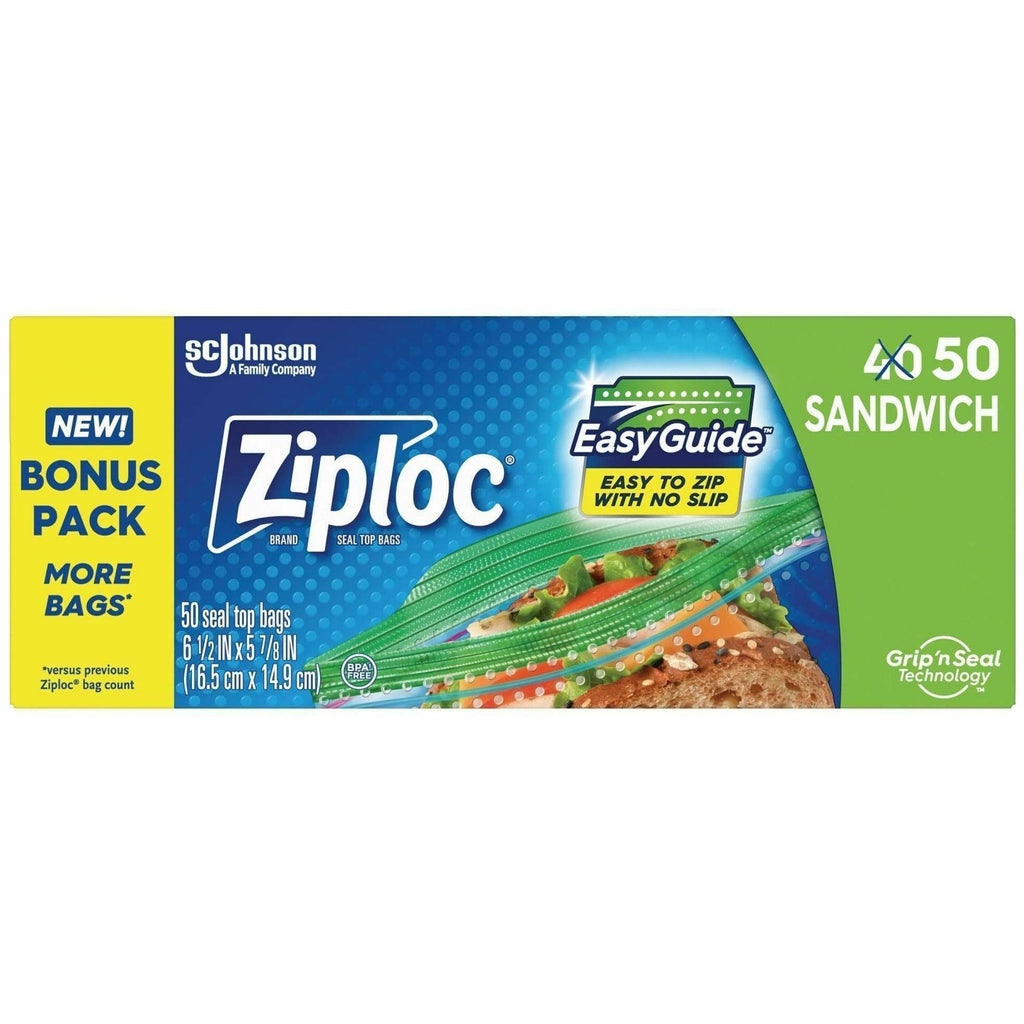 Ziploc® Grip n' Seal Freezer Bags