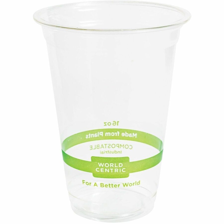World Centric 16oz Compostable Cold Cup