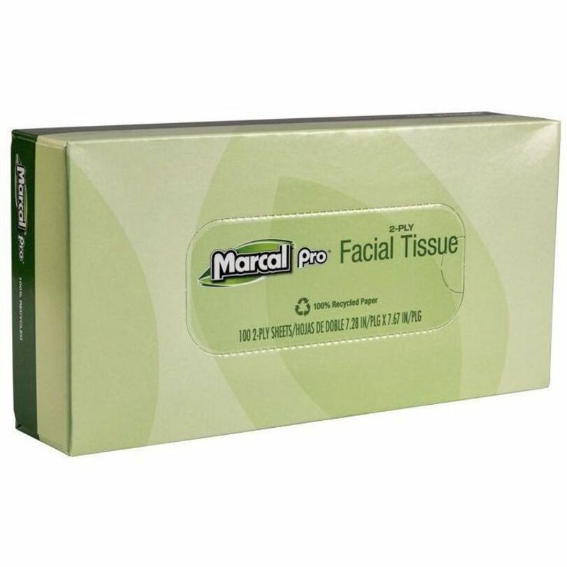 Marcal Recycled 2-Ply Facial Tissues