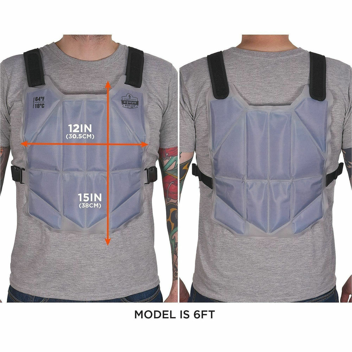 Ergodyne Chill-Its 6210 Phase Change Cooling Vest