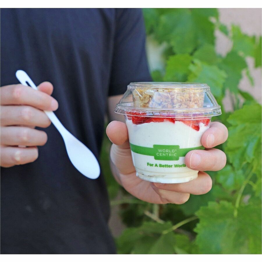 World Centric Compostable Squat Clear Cold Cups