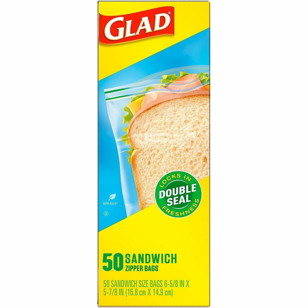 Glad Food Storage Zipper Bags