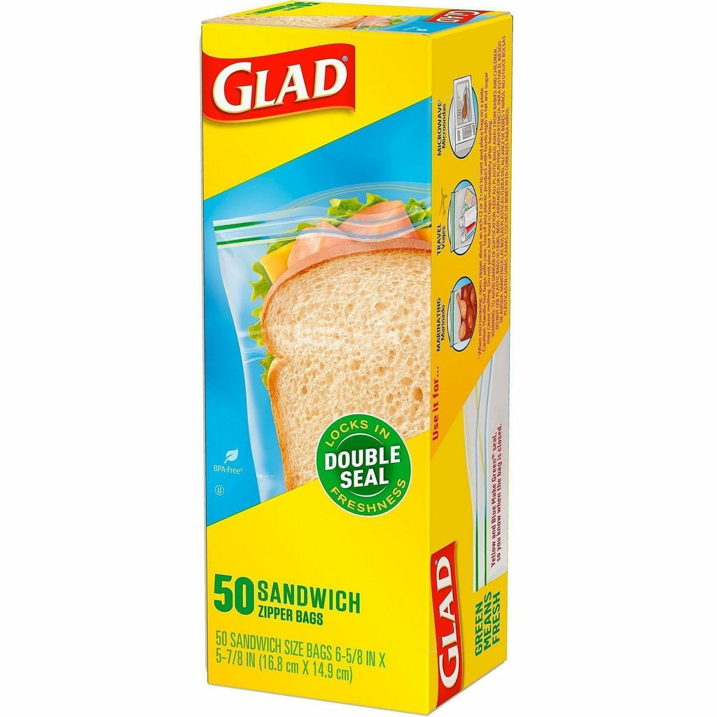Glad Food Storage Zipper Bags