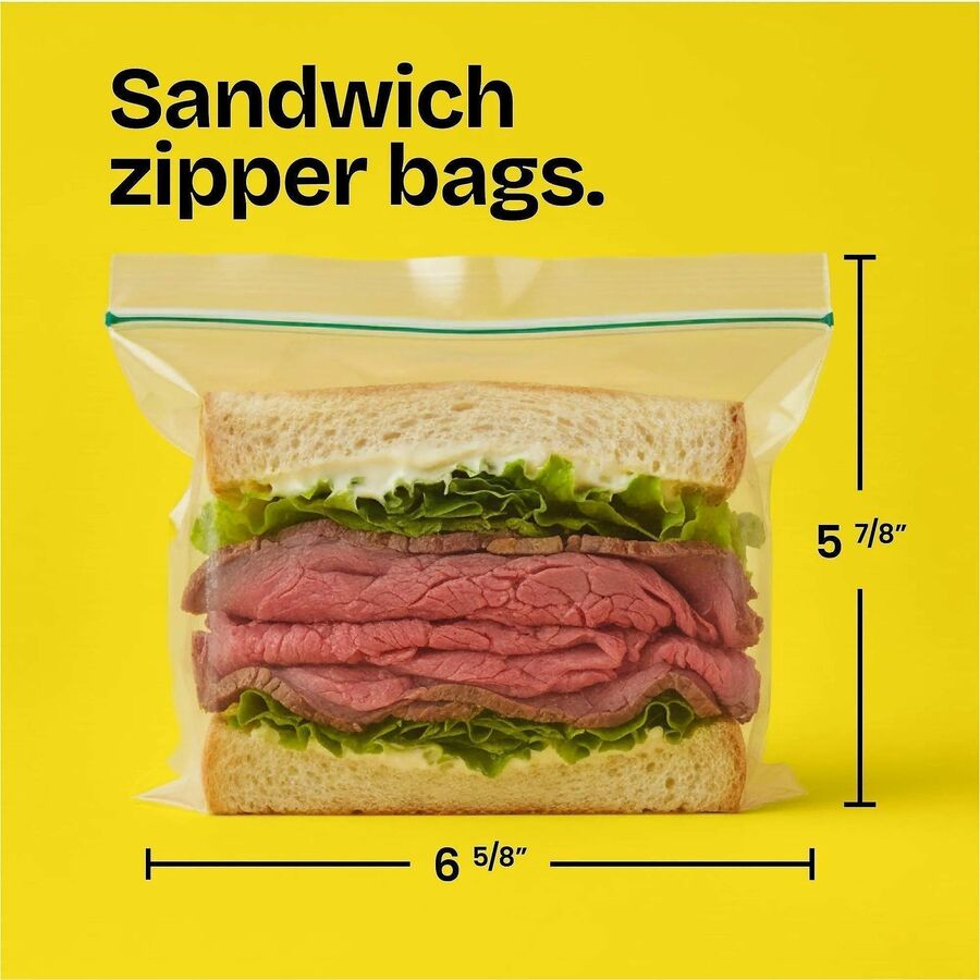Glad Food Storage Zipper Bags