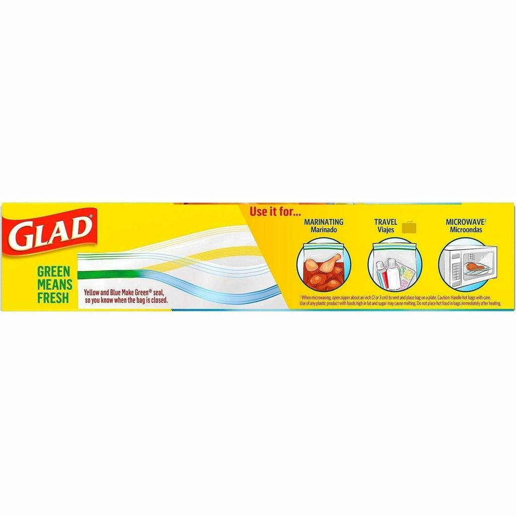 Glad Food Storage Zipper Bags