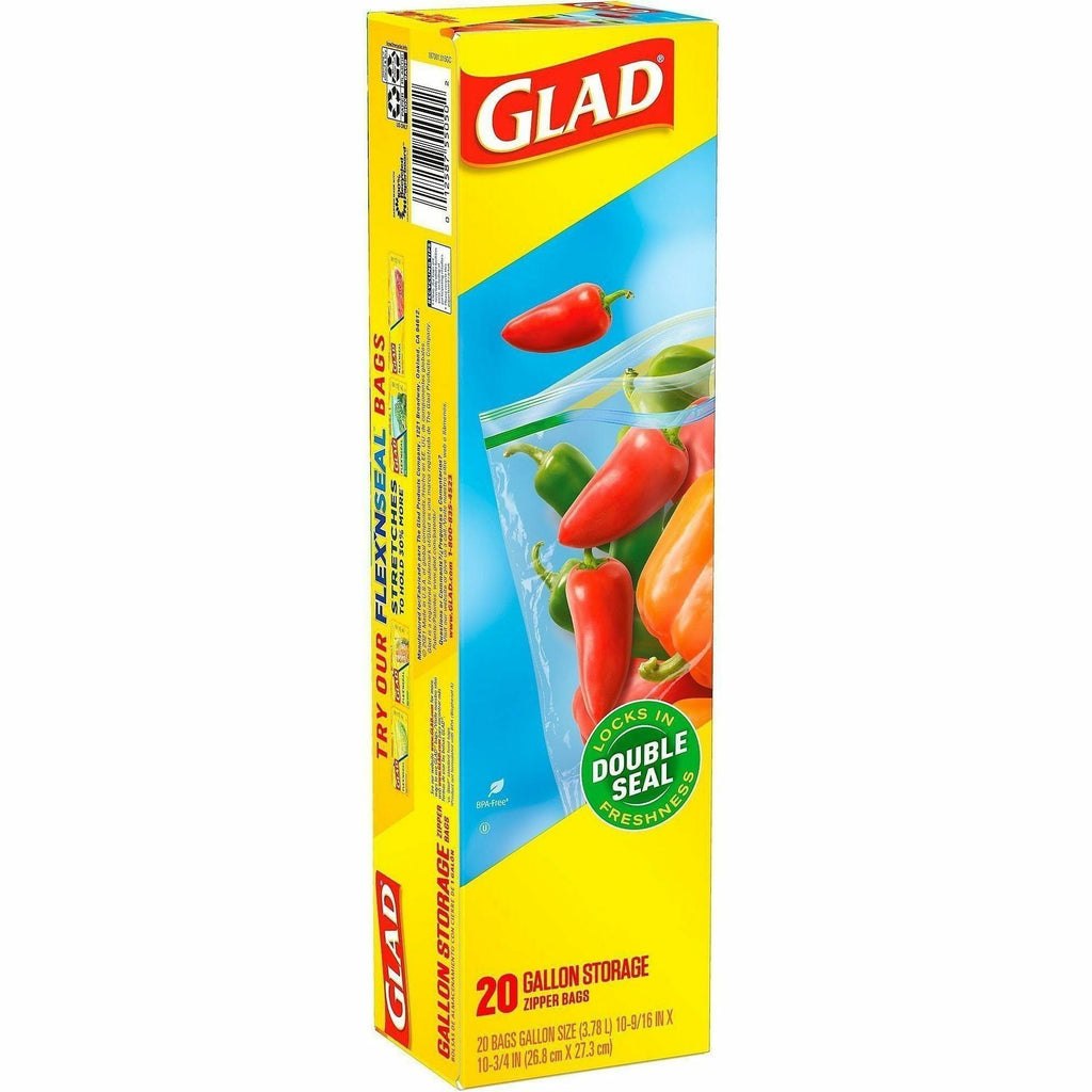 Glad Food Storage Zipper Bags
