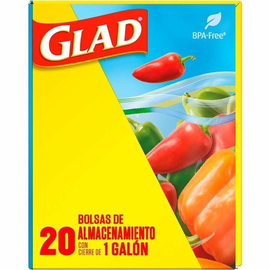 Glad Food Storage Zipper Bags