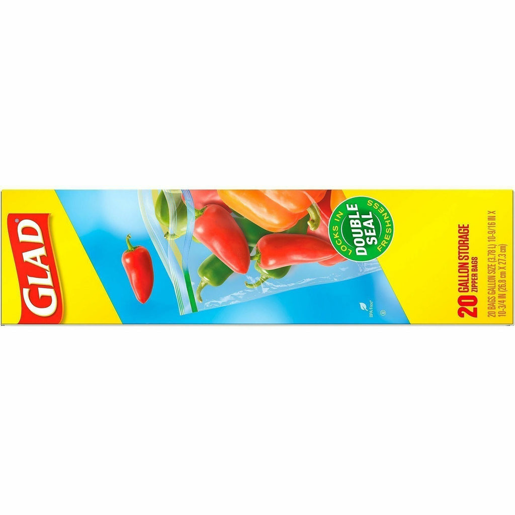 Glad Food Storage Zipper Bags