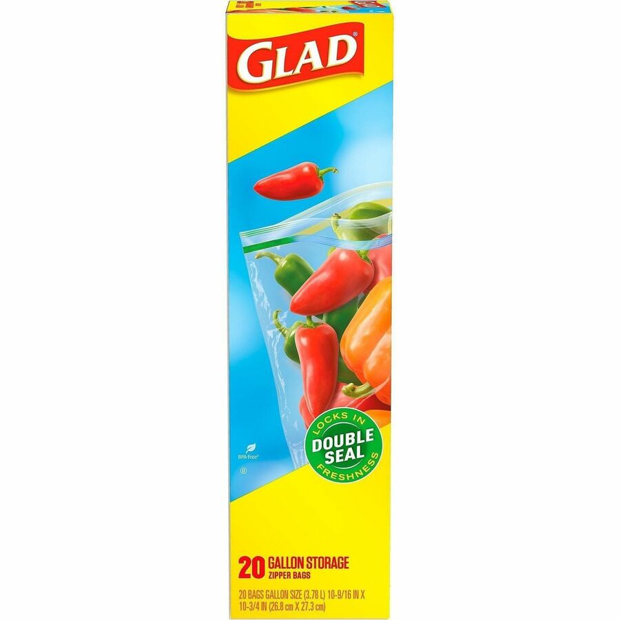 Glad Food Storage Zipper Bags