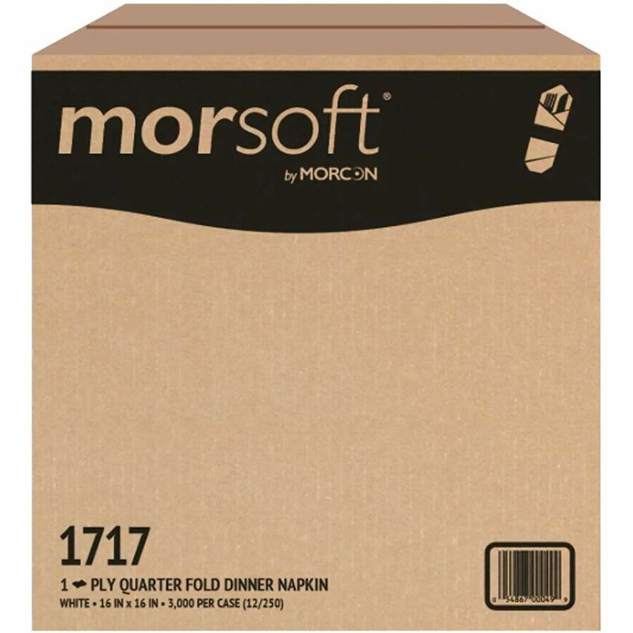 Morcon Morsoft Quarter-Fold Dinner Napkins