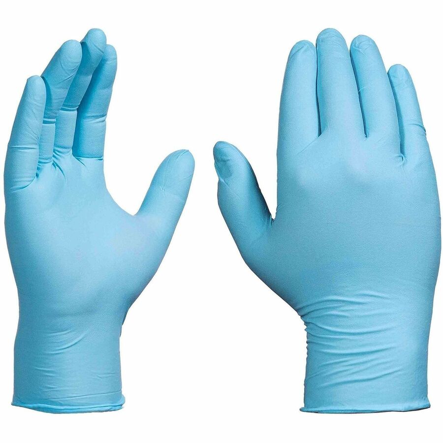 Gloveworks Industrial Blue Powder-Free Nitrile Gloves