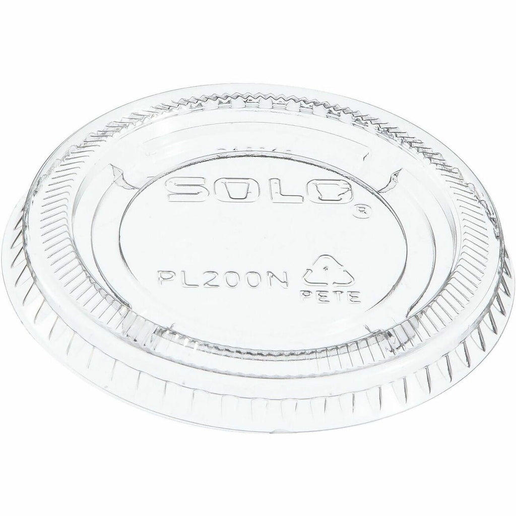 Solo 2 oz (59.1 mL) Clear Lid
