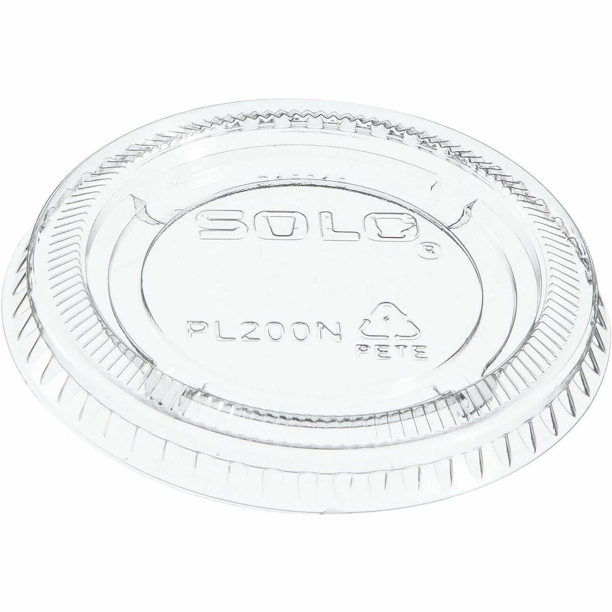 Solo 2 oz (59.1 mL) Clear Lid