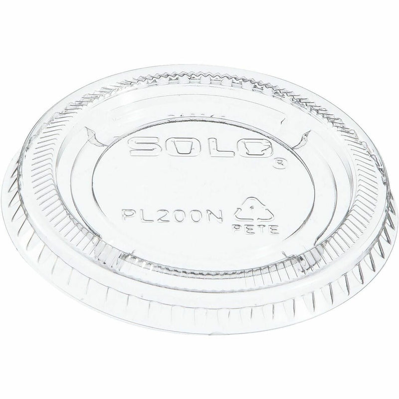 Solo 2 oz (59.1 mL) Clear Lid