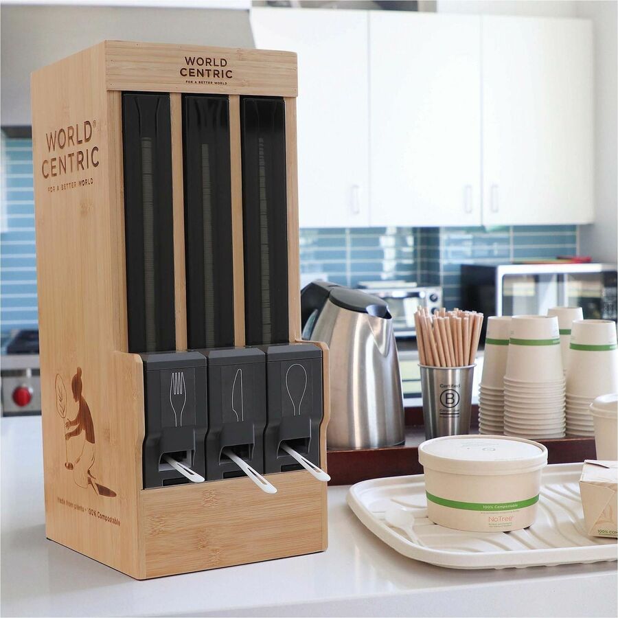 World Centric Touchless Cutlery Dispenser