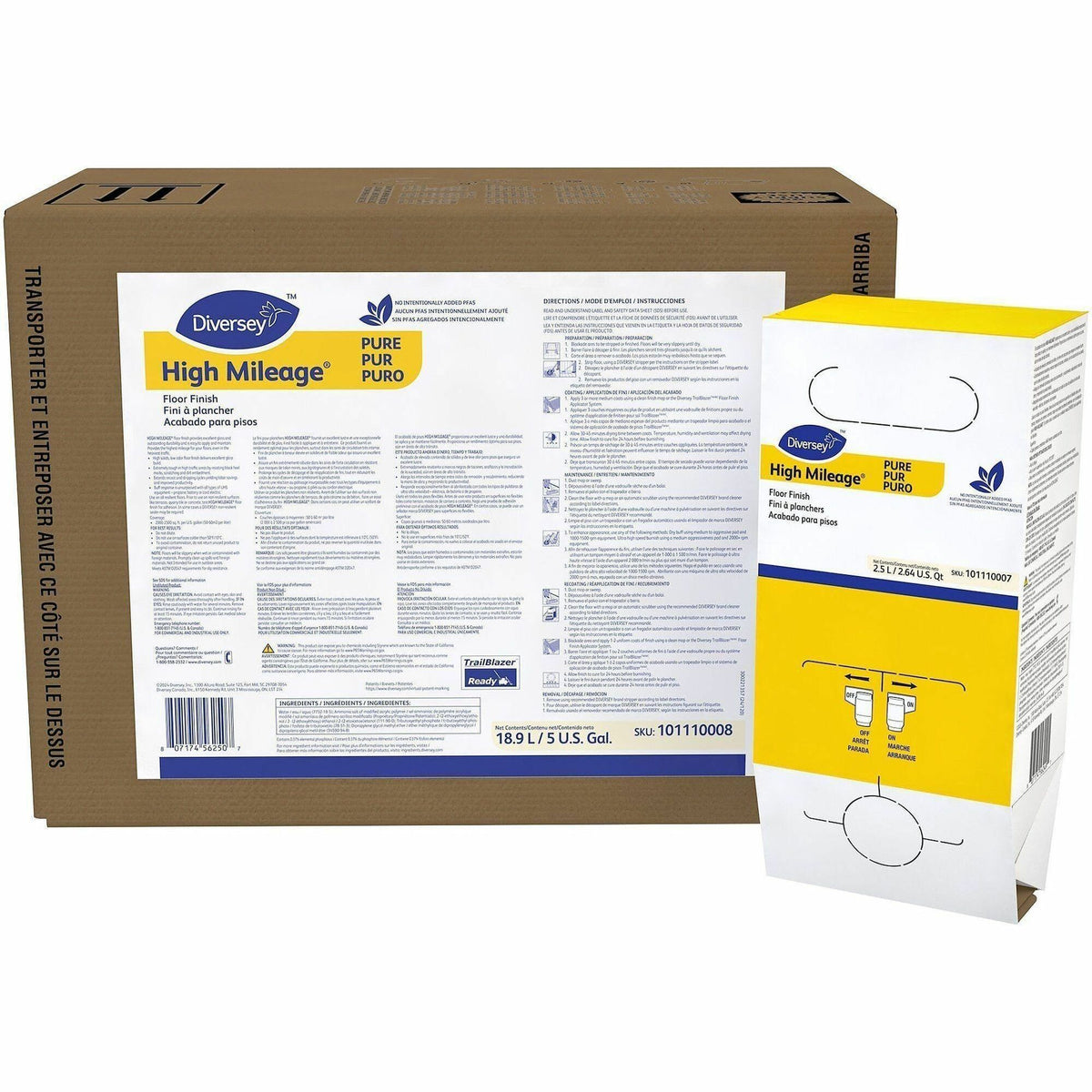 Diversey Care High-Mileage Floor Finish