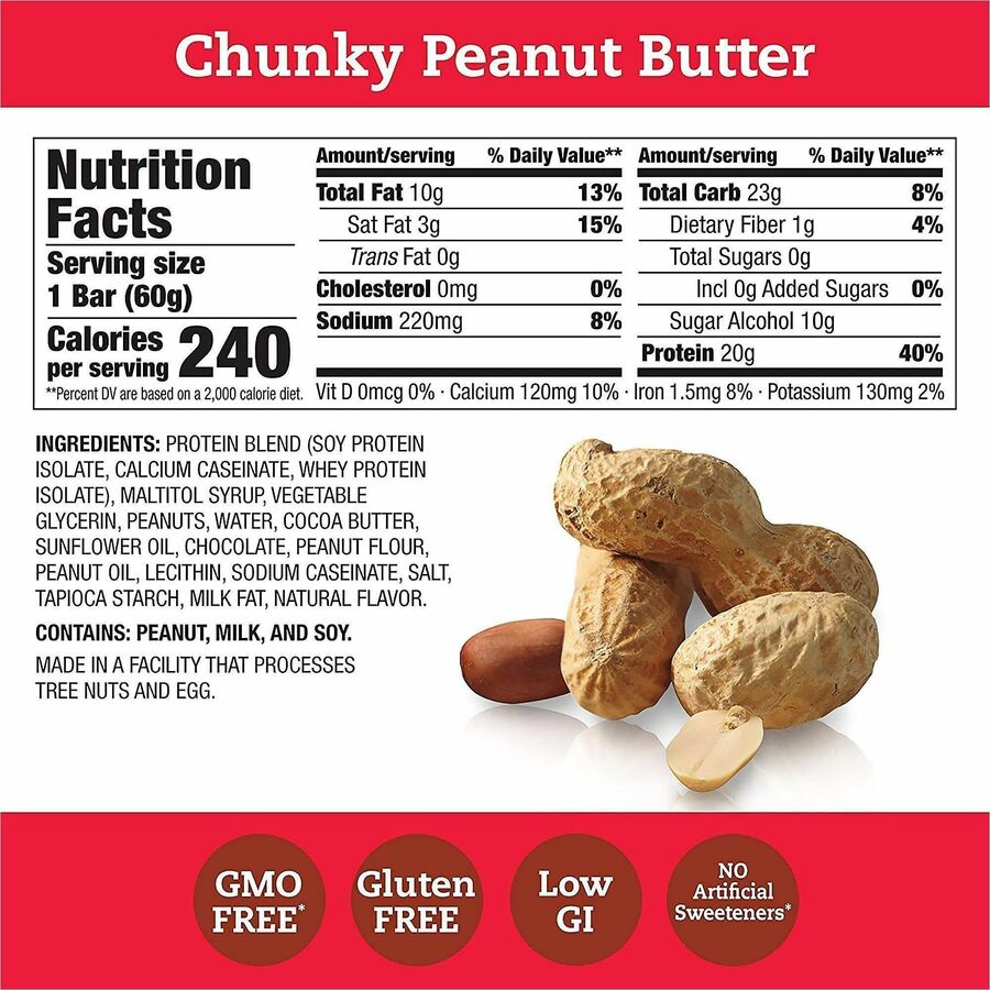 Green Rabbit thinkThink Peanut Butter Protein Bars