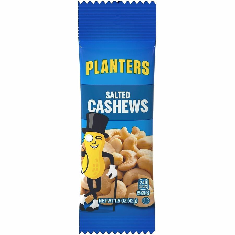 Green Rabbit Planters Salted Cashews Snack Packs