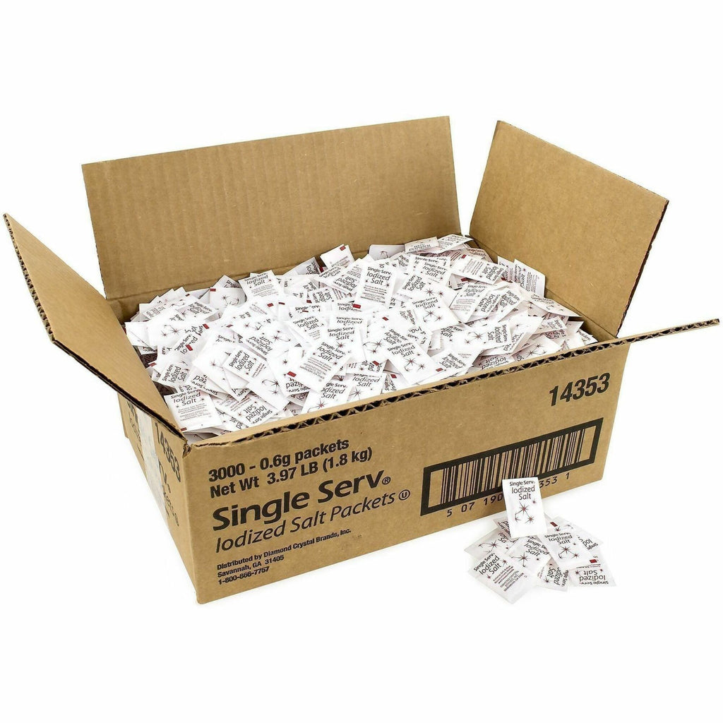 Green Rabbit Single-Serve Iodized Salt Packets
