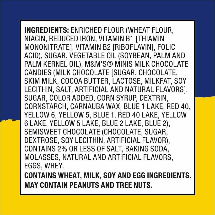 Green Rabbit Keebler Bite-Sized M&M Cookies