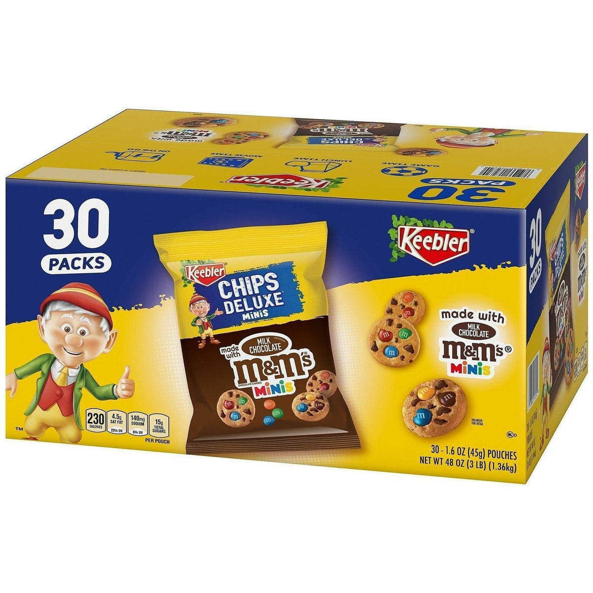Green Rabbit Keebler Bite-Sized M&M Cookies
