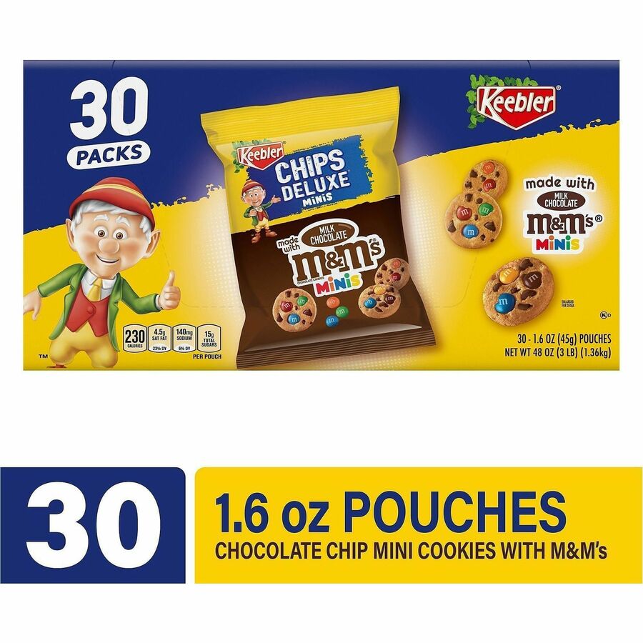Green Rabbit Keebler Bite-Sized M&M Cookies
