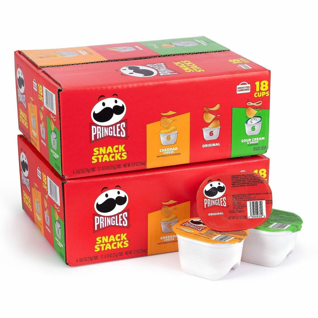 Green Rabbit Pringles Snack Stacks Variety Pack