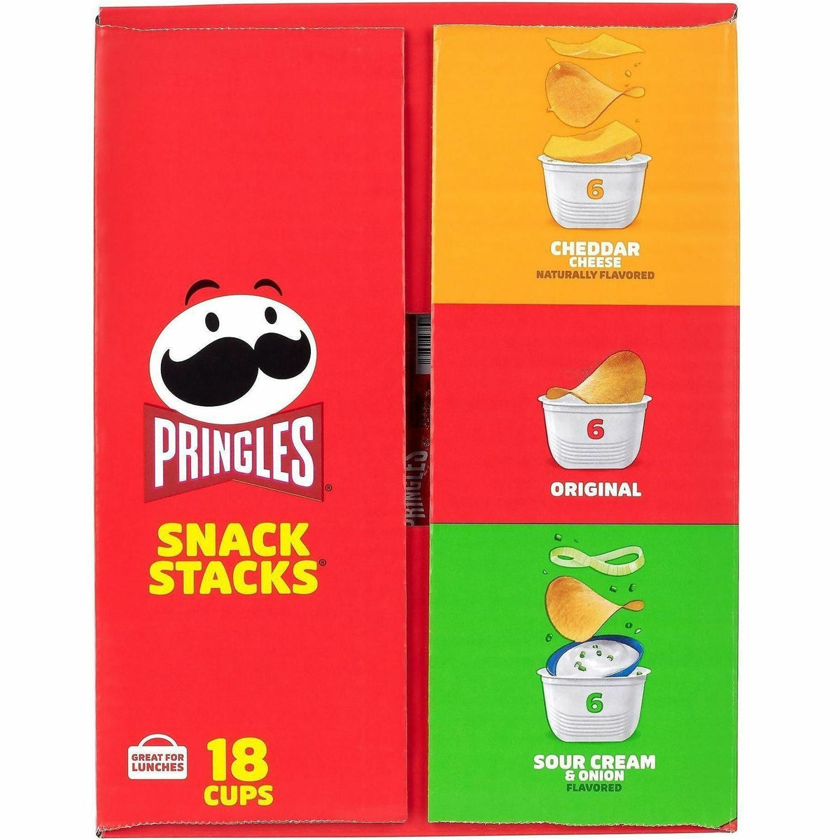 Green Rabbit Pringles Snack Stacks Variety Pack