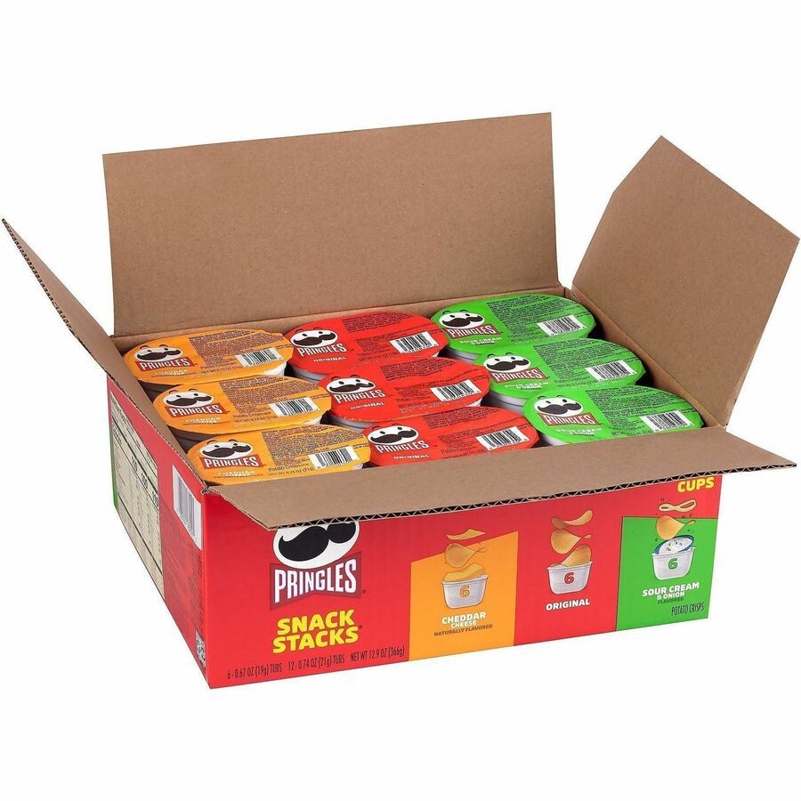 Green Rabbit Pringles Snack Stacks Variety Pack