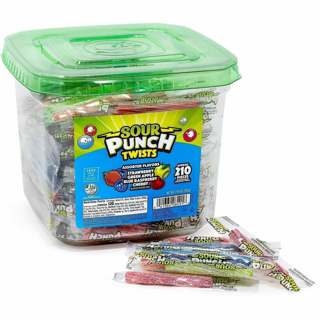 Green Rabbit Sour Punch Twists