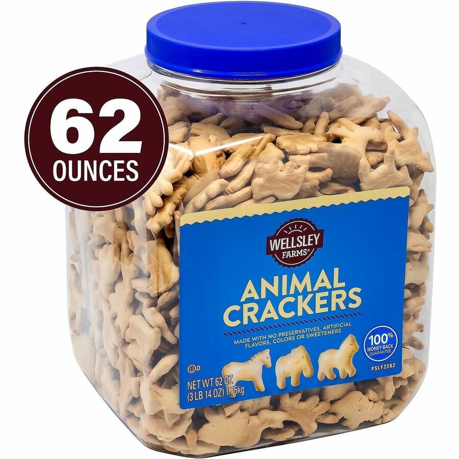 Green Rabbit Wellsley Farms Animal Crackers