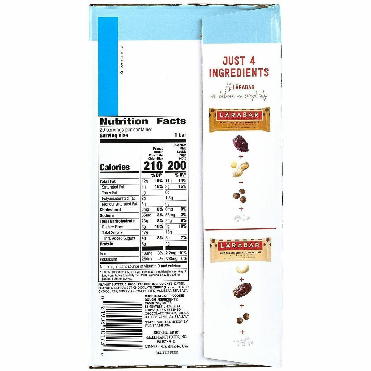 Green Rabbit LARABAR Choc. Chip Variety Pack