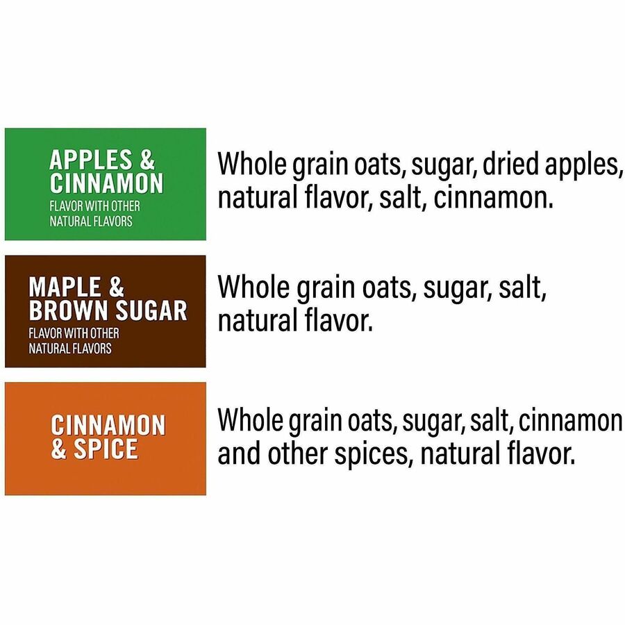 Green Rabbit Quaker Instant Oatmeal Variety Pack