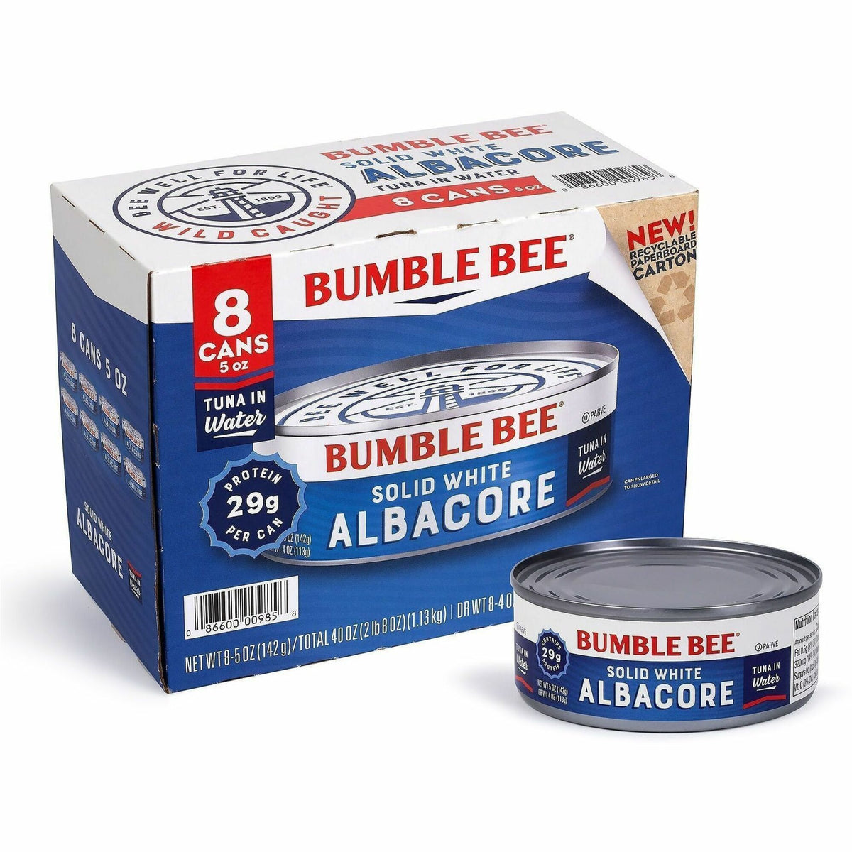 Green Rabbit Bumble Bee Solid White Albacore Tuna
