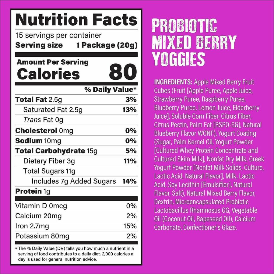 Green Rabbit Nature's Garden Probiotic Yoggies