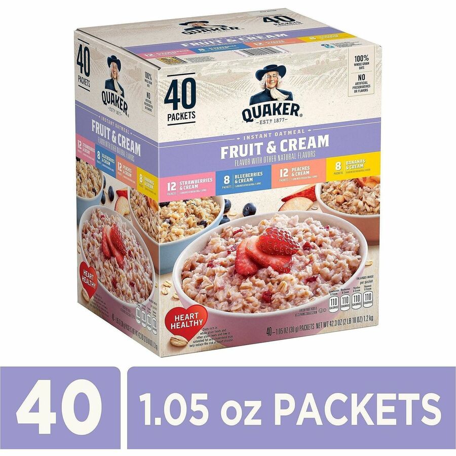 Green Rabbit Quaker Instant Oatmeal Fruit&Cream