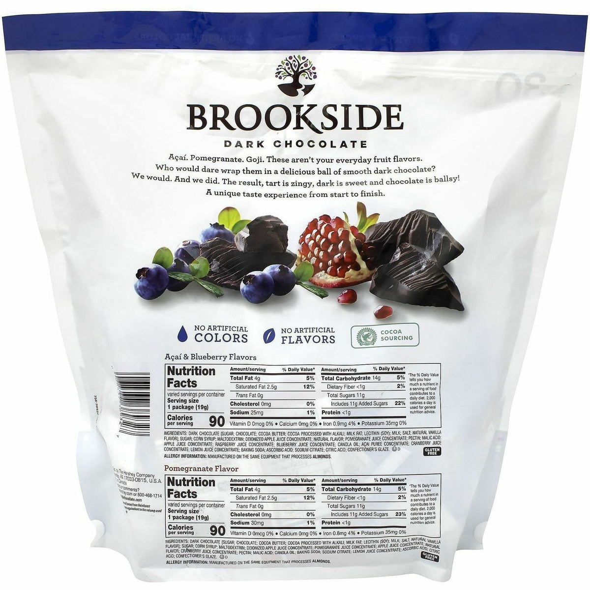 Green Rabbit Brookside Cark Choc. Fruit Candy