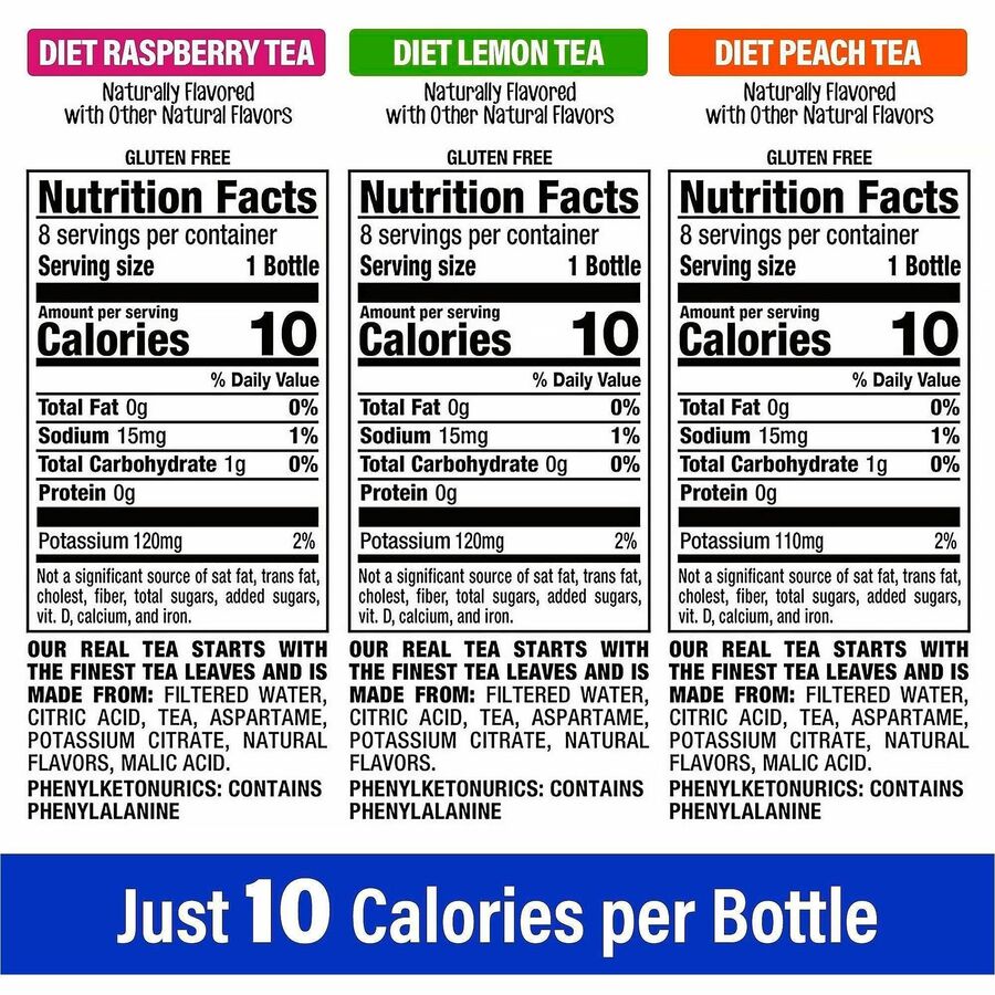 Green Rabbit Diet Snapple Tea Variety Pack