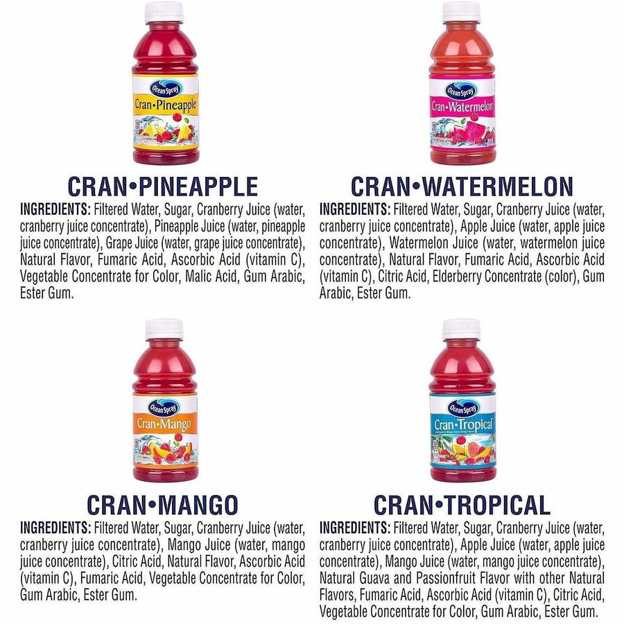 Green Rabbit Ocean Spray Tropical Variety Pack