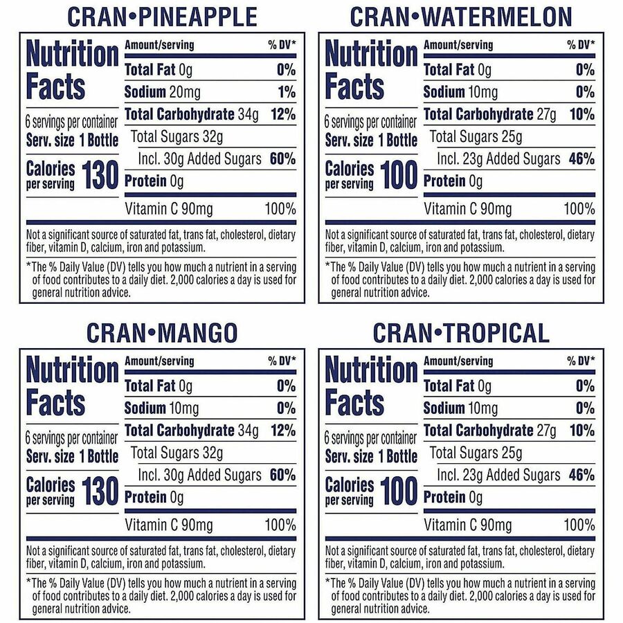 Green Rabbit Ocean Spray Tropical Variety Pack