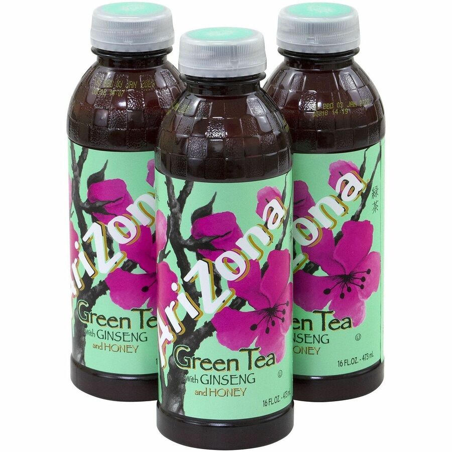 Green Rabbit Ginseng and Honey Green Tea Green Tea Bottle