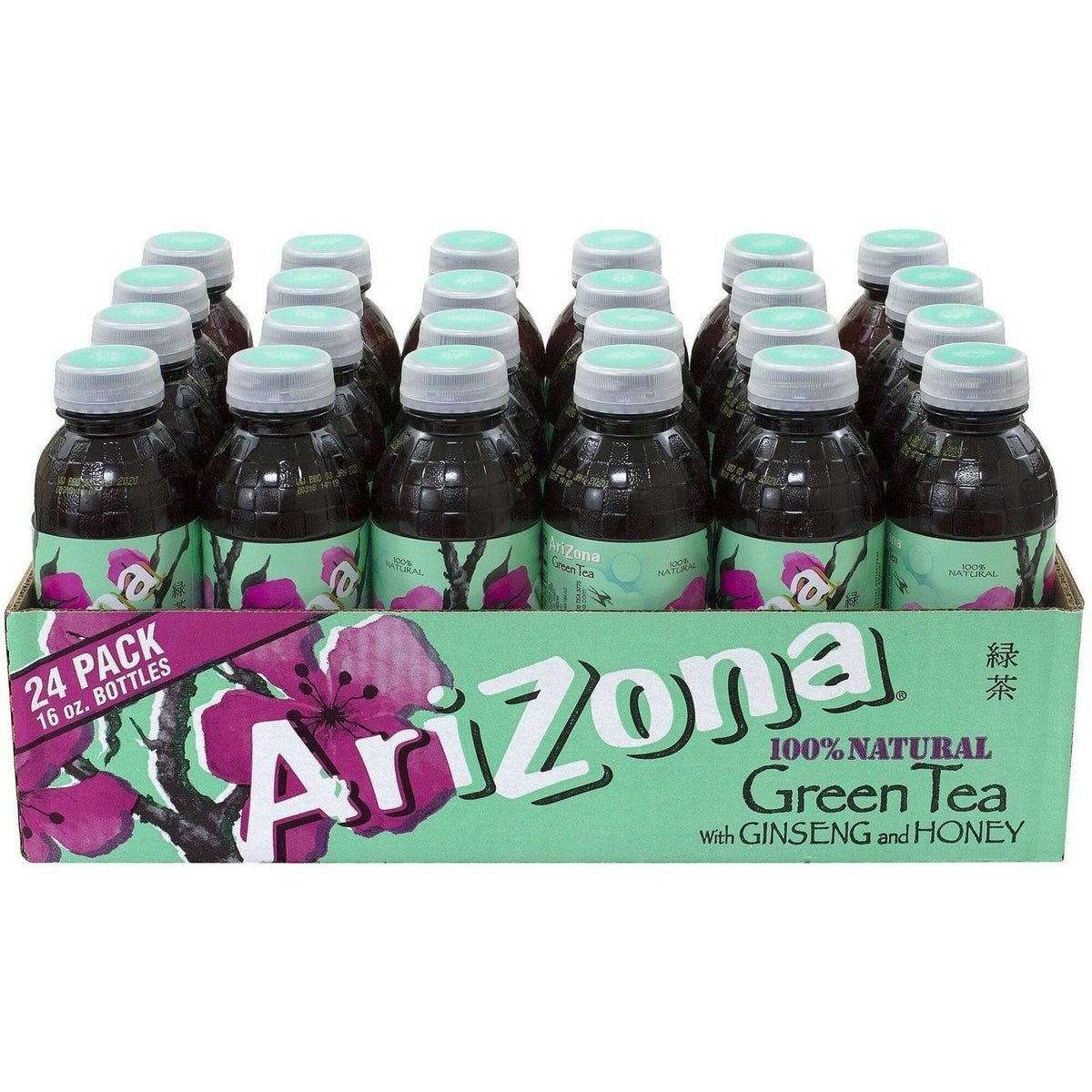 Green Rabbit Ginseng and Honey Green Tea Green Tea Bottle