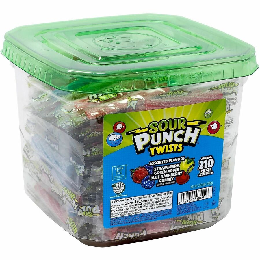 Green Rabbit Sour Punch Twists