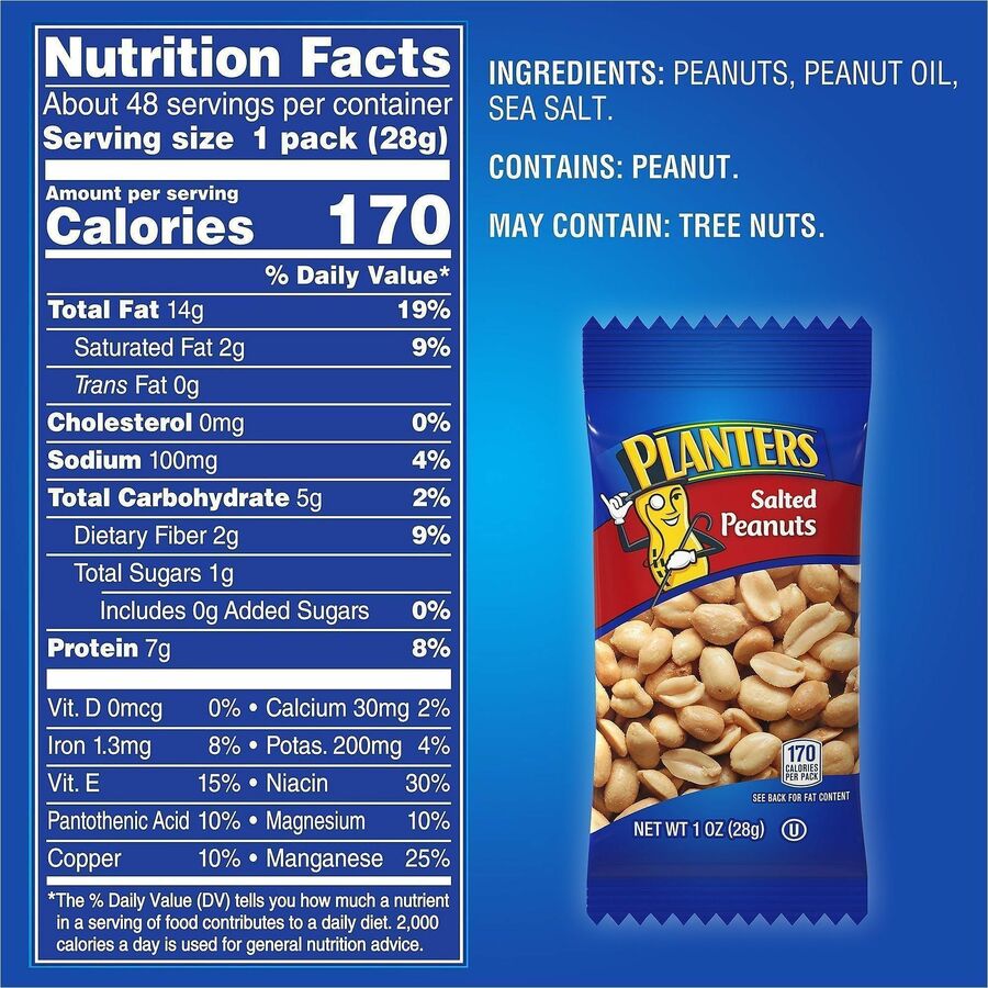 Green Rabbit Planters Salted Peanuts