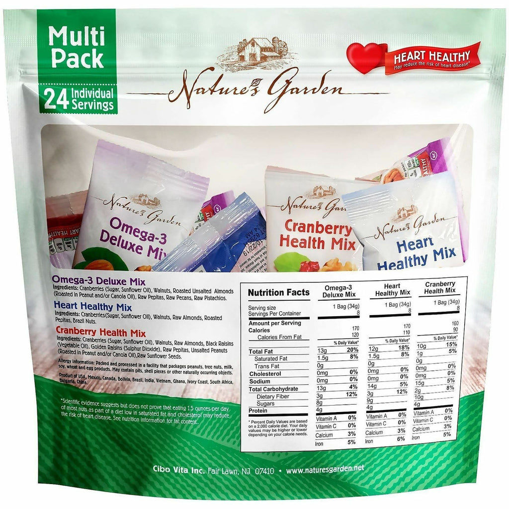 Green Rabbit Healthy Trail Mix Snack Packs