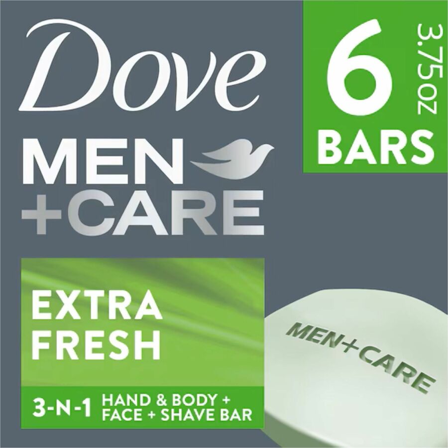 Dove Men+Care Extra Fresh Body&Face Bars