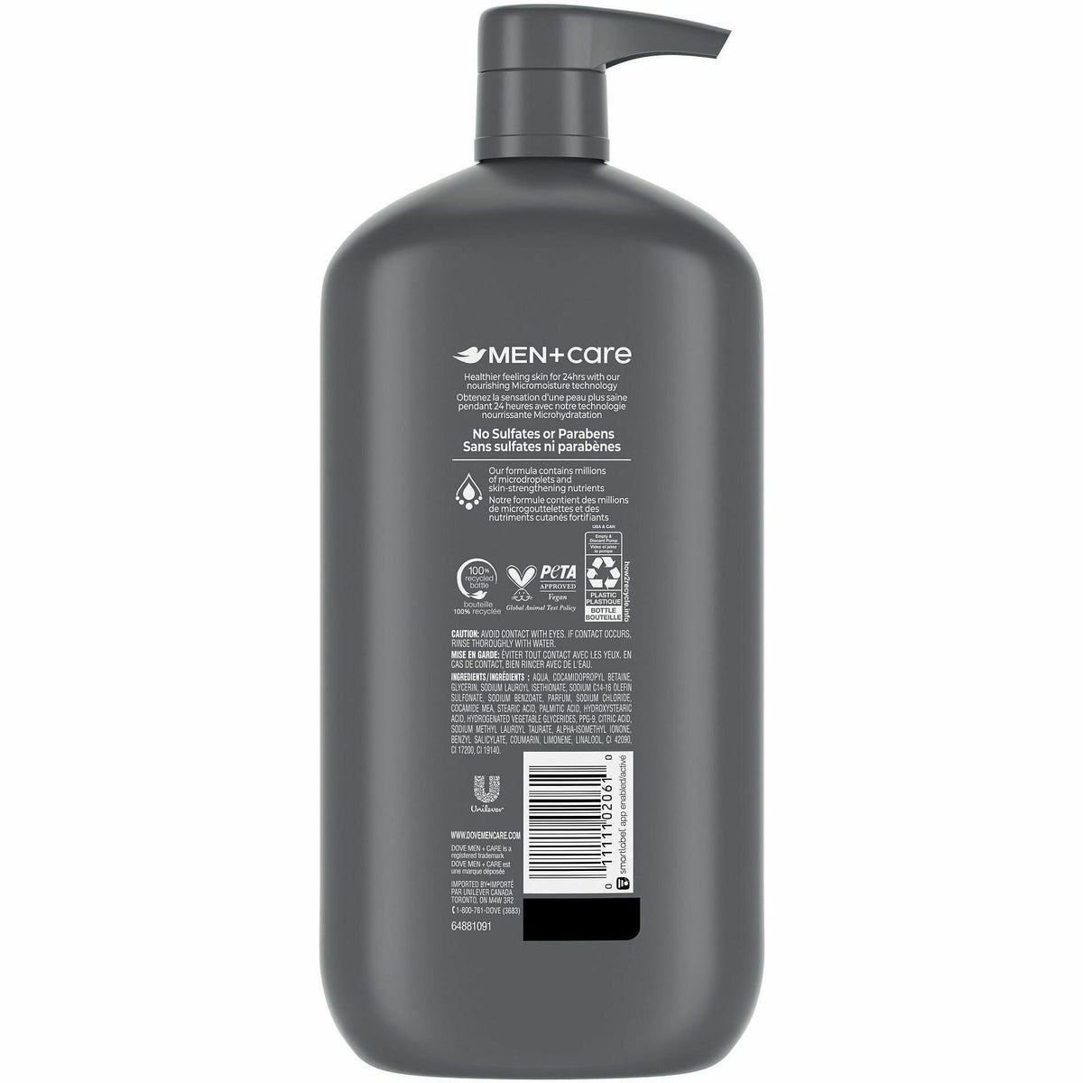 Dove Men+Care Clean Comfort 2-in-1